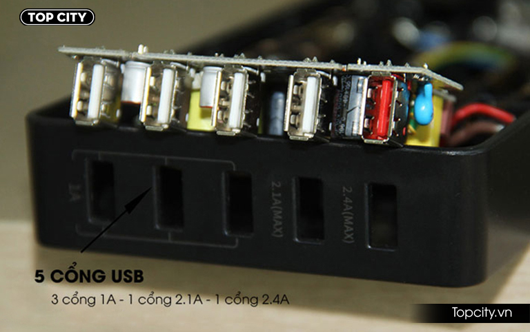 Ổ cắm điện thông minh 5 cổng USB Remax RU-S4 - 10